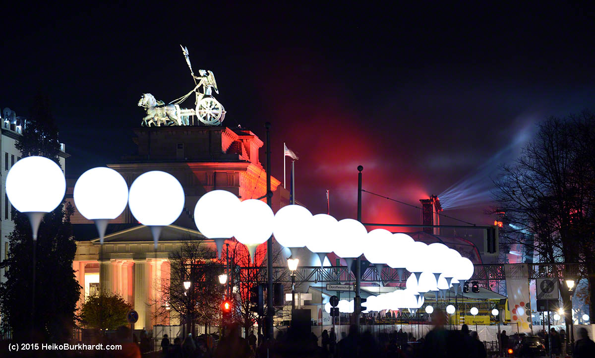 Lichtgrenze Brandenburger Tor