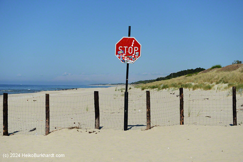 Grenze Polen Russland Kaliningrad Ostsee